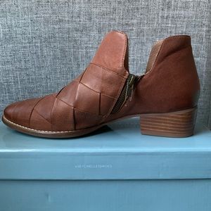 Seychelles Woven Leather Boots NWT